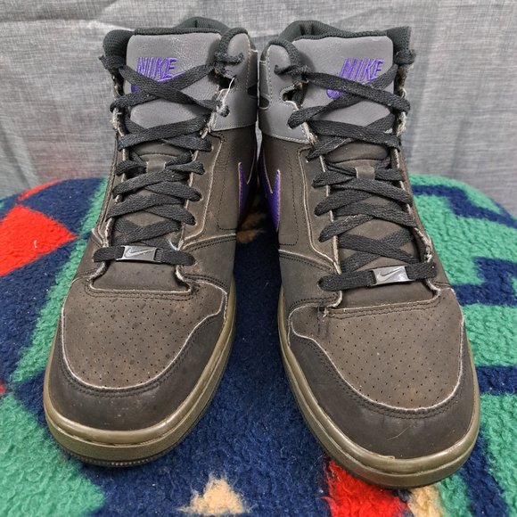 %Nike Prestige IV Men\'s Sneakers Size 9.5 Black Lace Up 584614-050 A4 main image 12
